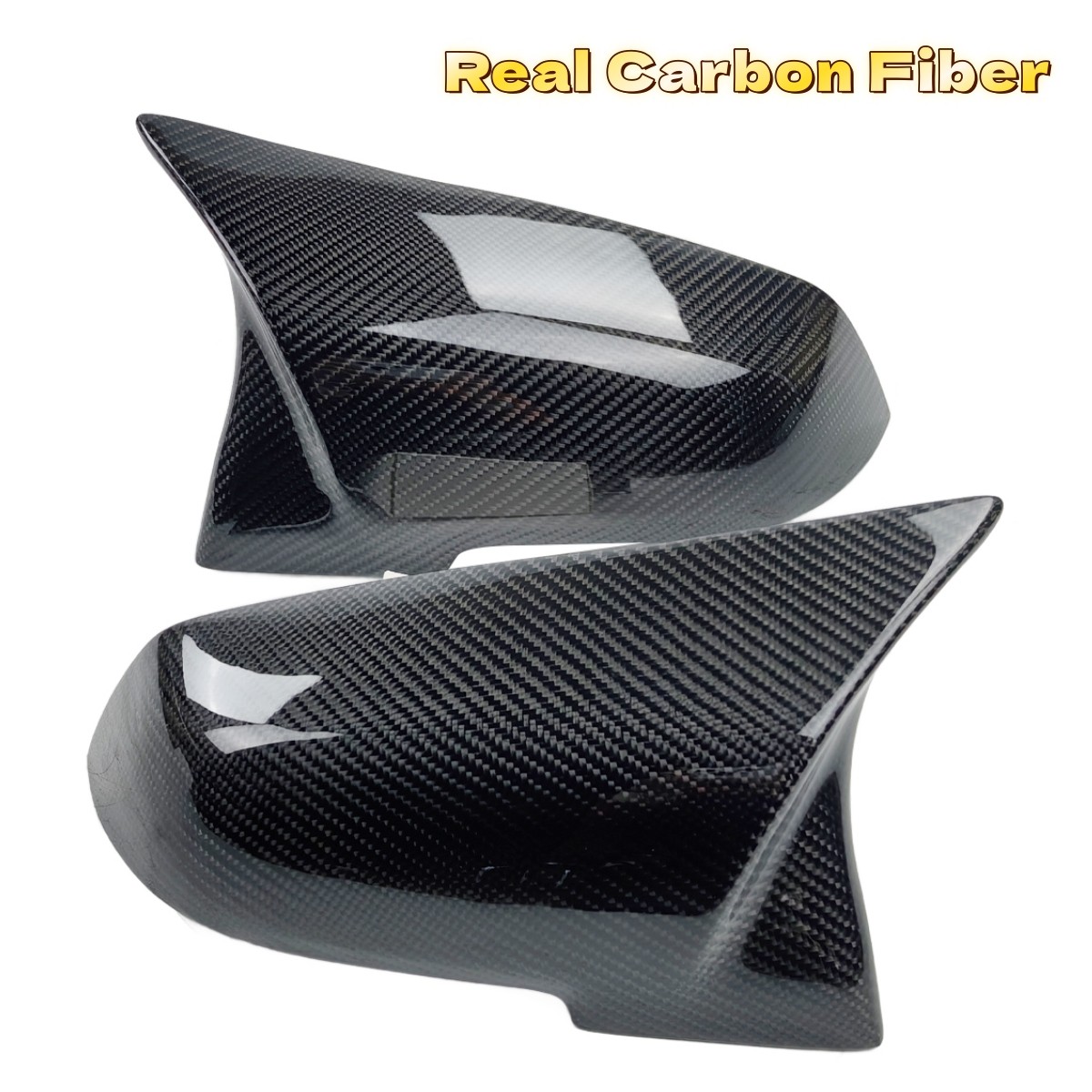 Pair Real Carbon Fiber Mirror Covers Cap For BMW F20 F21 F22 F30 F32 F36 F87 M2 Pair Real Carbon Fiber Mirror Covers Cap For BMW F20 F21 F22 F30 F32 F36 F87 M2