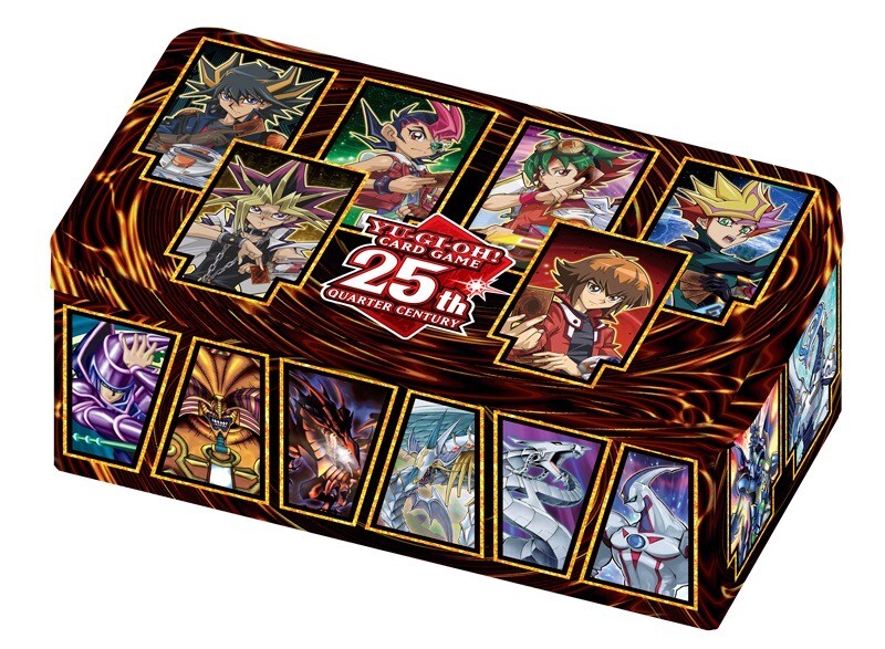 Yugioh x1 25TH ANNIVERSARY TIN DUELING HEROES FACTORY SEALED SHIPS TODAY