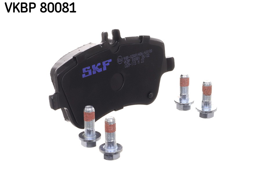 SKF VKBP 80081 brake pad set, disc brake for Mercedes-Benz