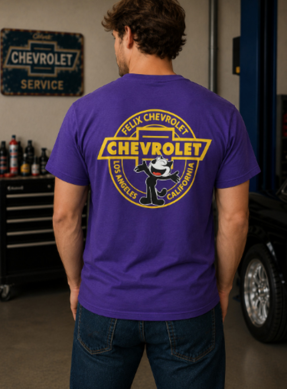 Purple & Yellow T-Shirt