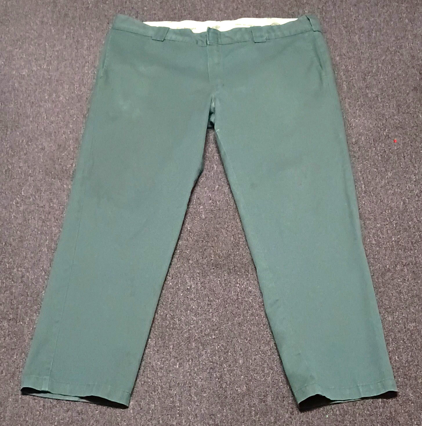Dickies Boys Slim Straight Work Pants Olive Green 21x30 Dickies Boys Slim Straight Work Pants Olive Green 21x30