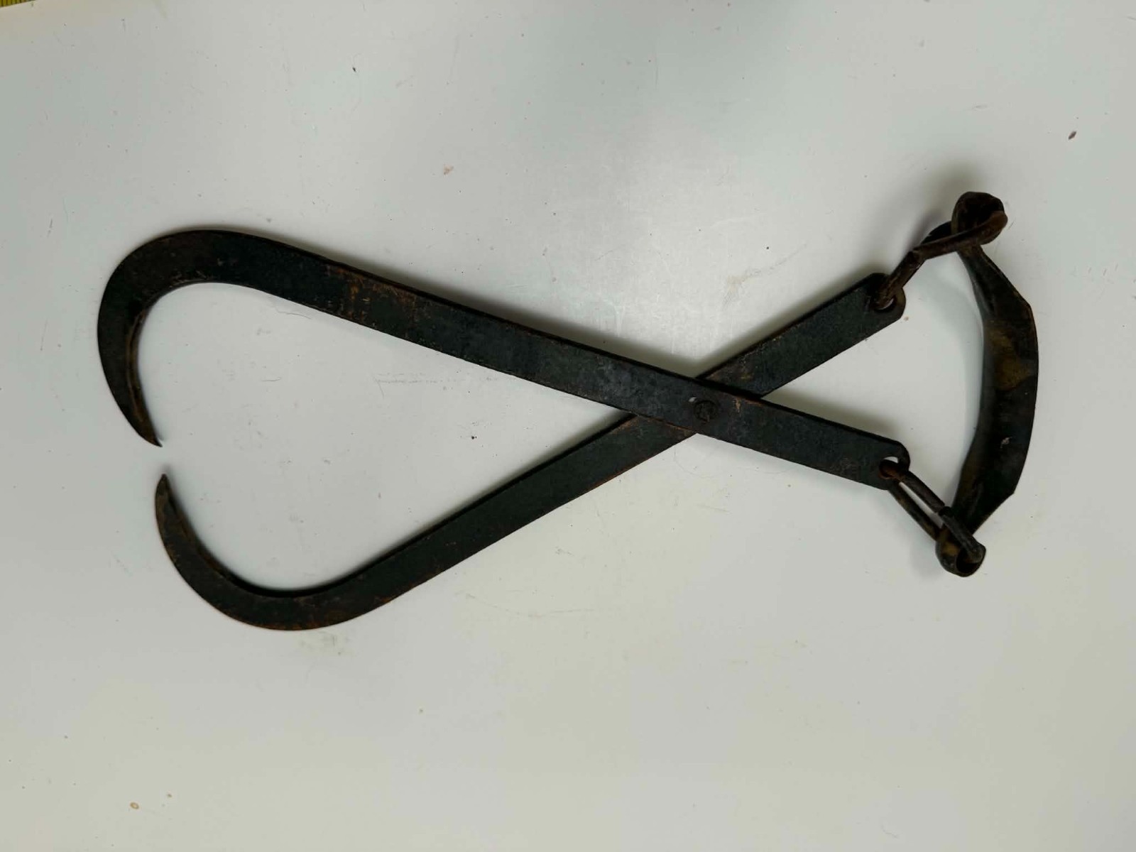 Antique VTG Rustic Ice Block Hook Decorative Restoration Antique VTG Rustic Ice Block Hook Decorative Restoration