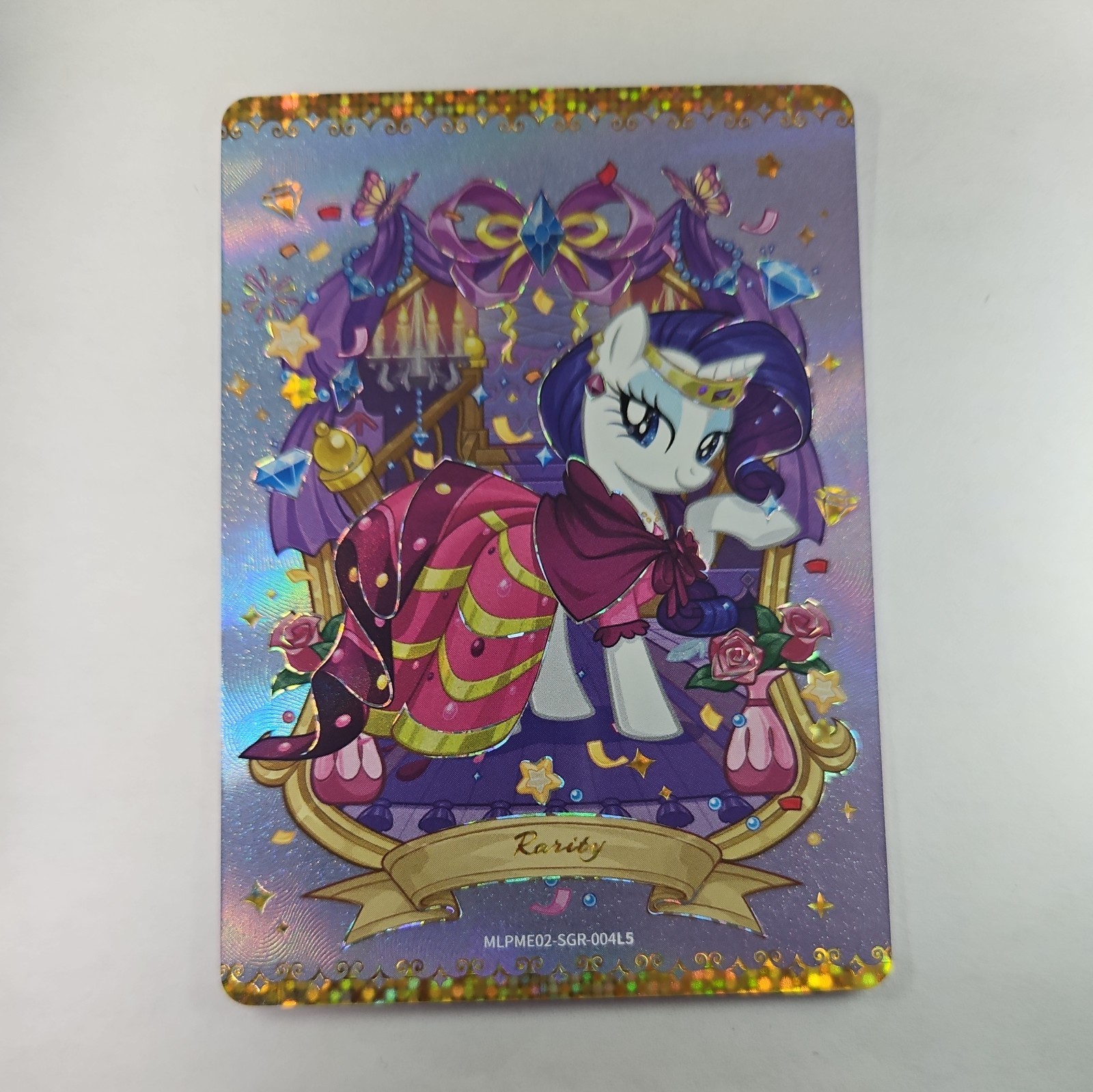 Kayou My Little Pony Rarity SGR Card Moon 2 Edition 15 Years NM Kayou My Little Pony Rarity SGR Card Moon 2 Edition 15 Years NM