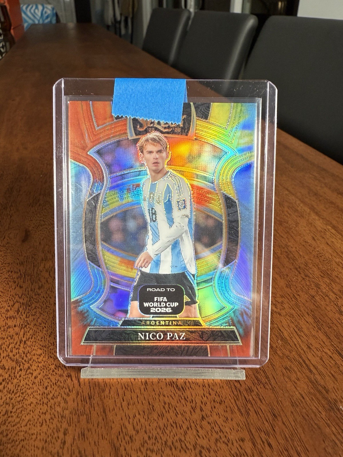 Panini 2025-26 Select Road to FIFA WC 2026 Nico Paz No.59 Terrace Prizm /25
