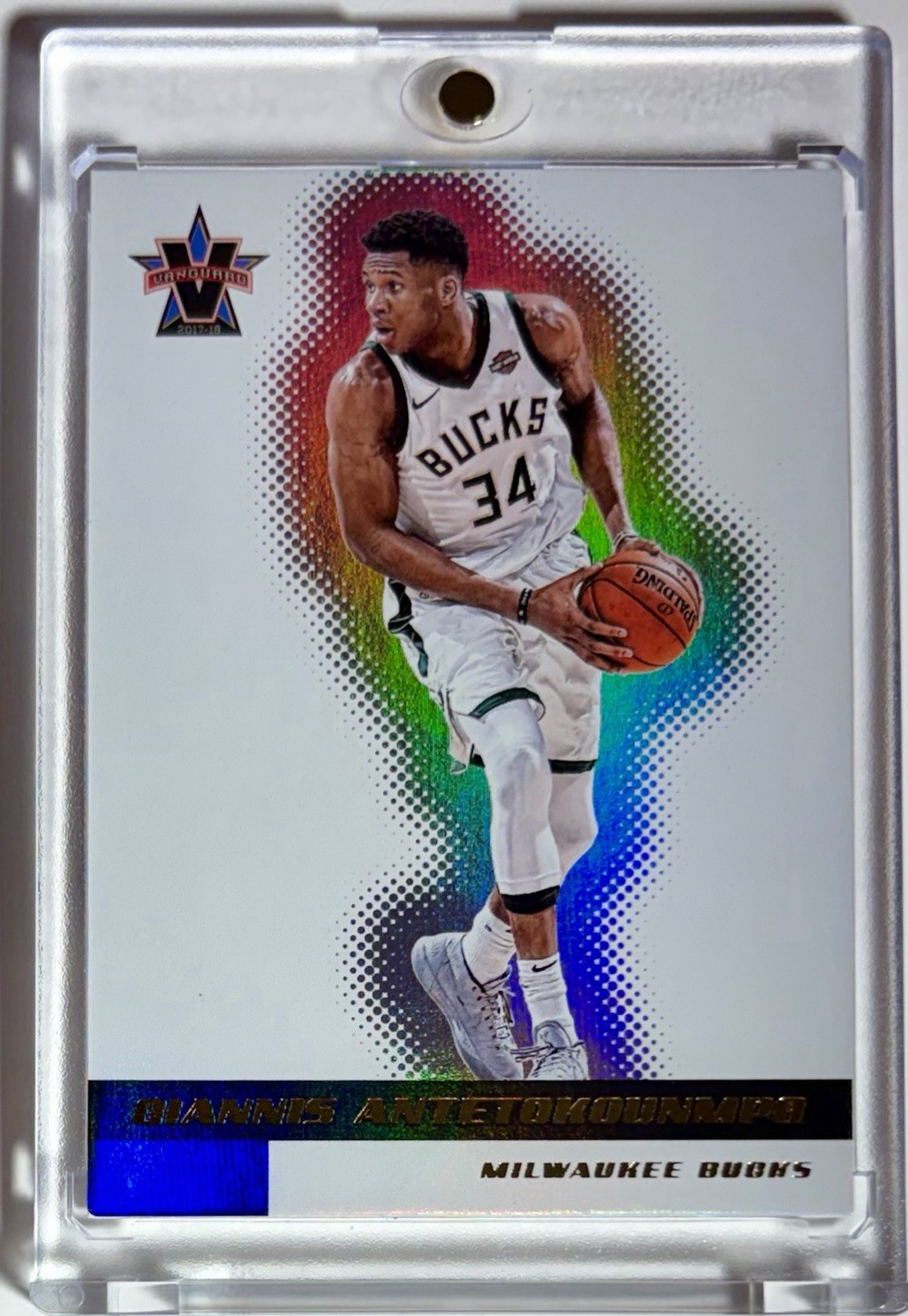 Giannis Antetokounmpo 2017-18 Panini VANGUARD /49 #64 SSP RARE SET | BUCKS