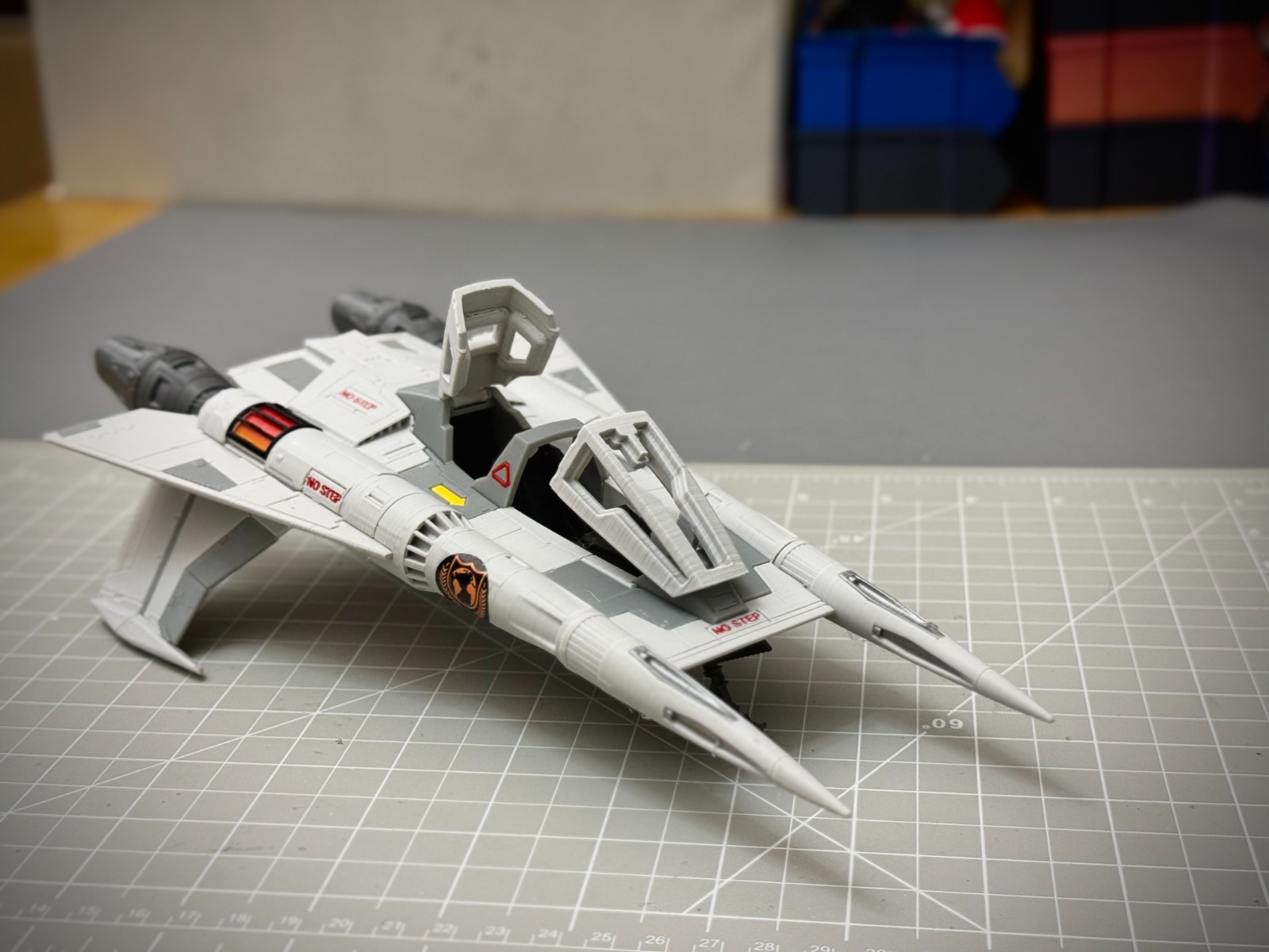 Buck Rogers Thunderfighter Starfighter Model 12in.