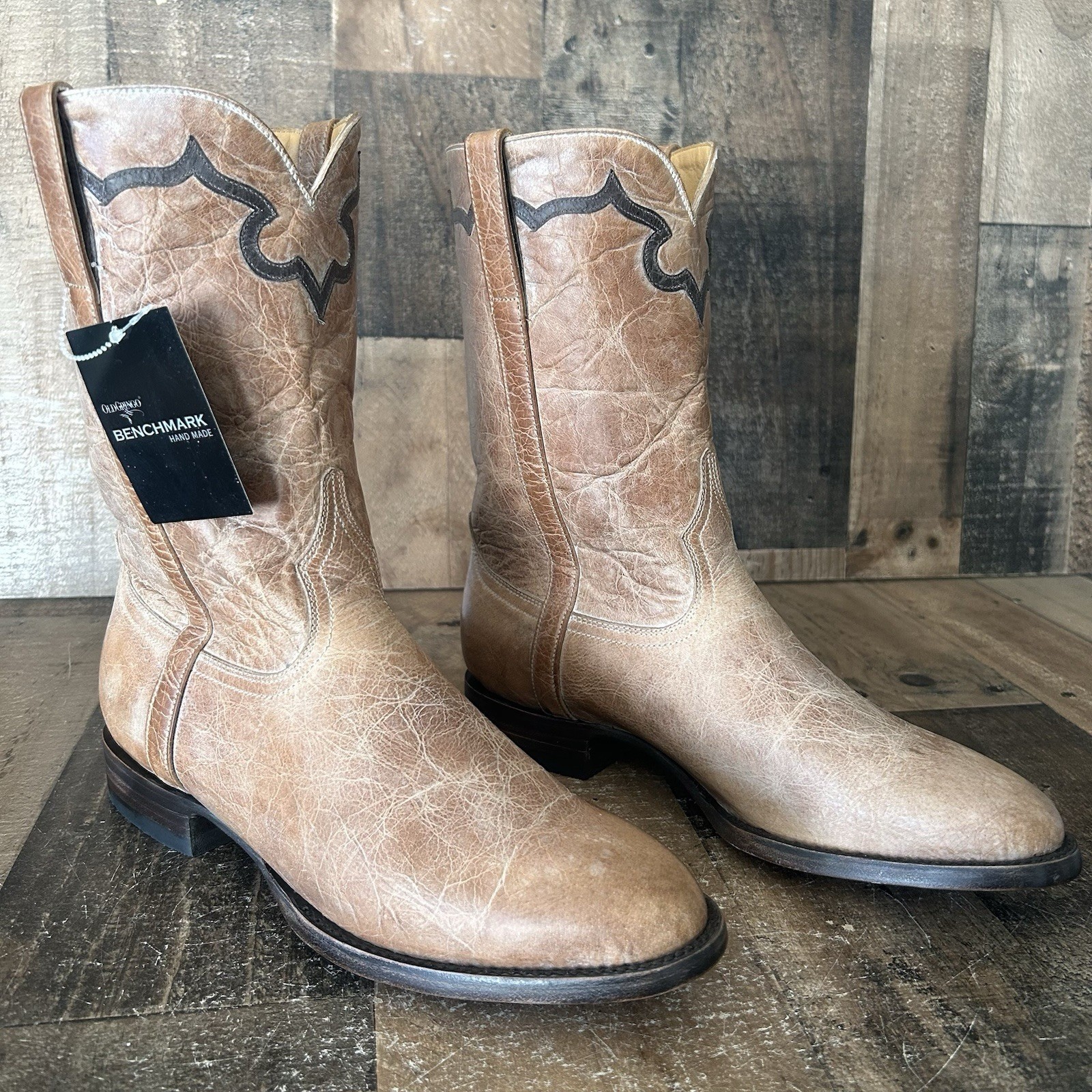 Old Gringo MK2294-4 Lampasas Western Cowboy Boots Mens 9.5 D Old Gringo MK2294-4 Lampasas Western Cowboy Boots Mens 9.5 D