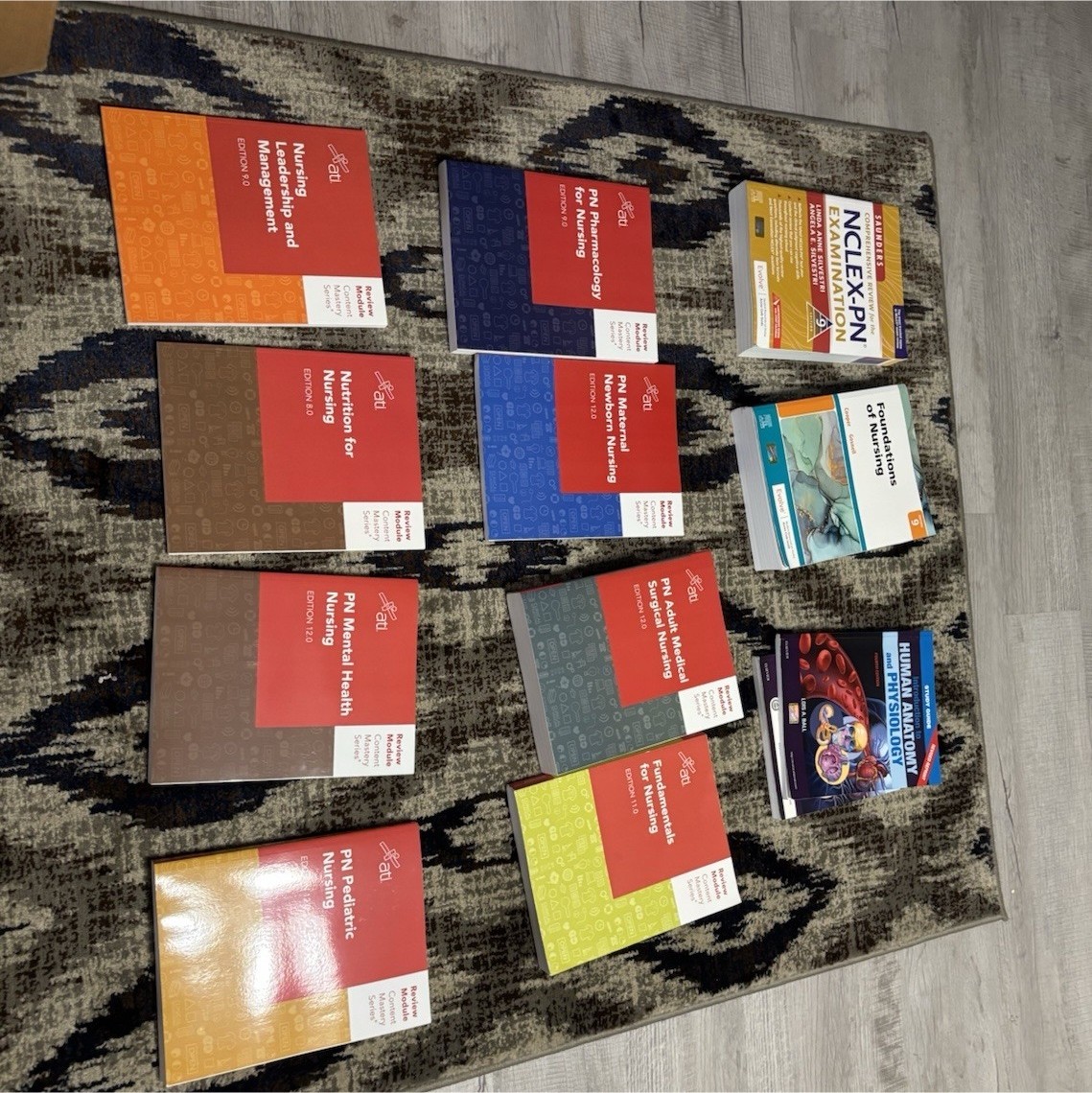 Assessment Technologies Institute RN Nursing Core Edition 10.0 Textbook Set