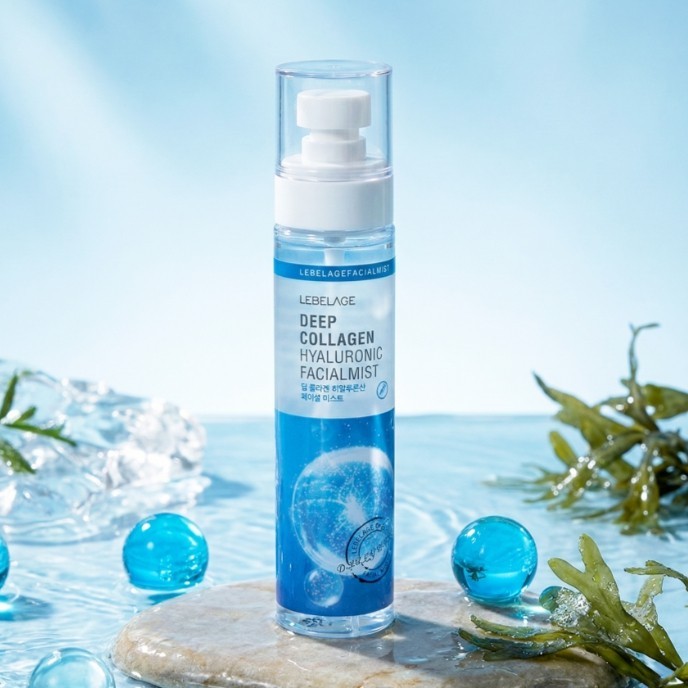 LEBELAGE Deep Collagen Hyaluronic Facial Mist 120ml Korean Skin Care Moisture