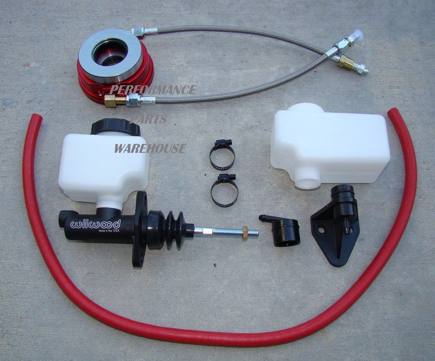 McLEOD HYDRAULIC CLUTCH CONVERSION - MUNCIE 4-SPEED