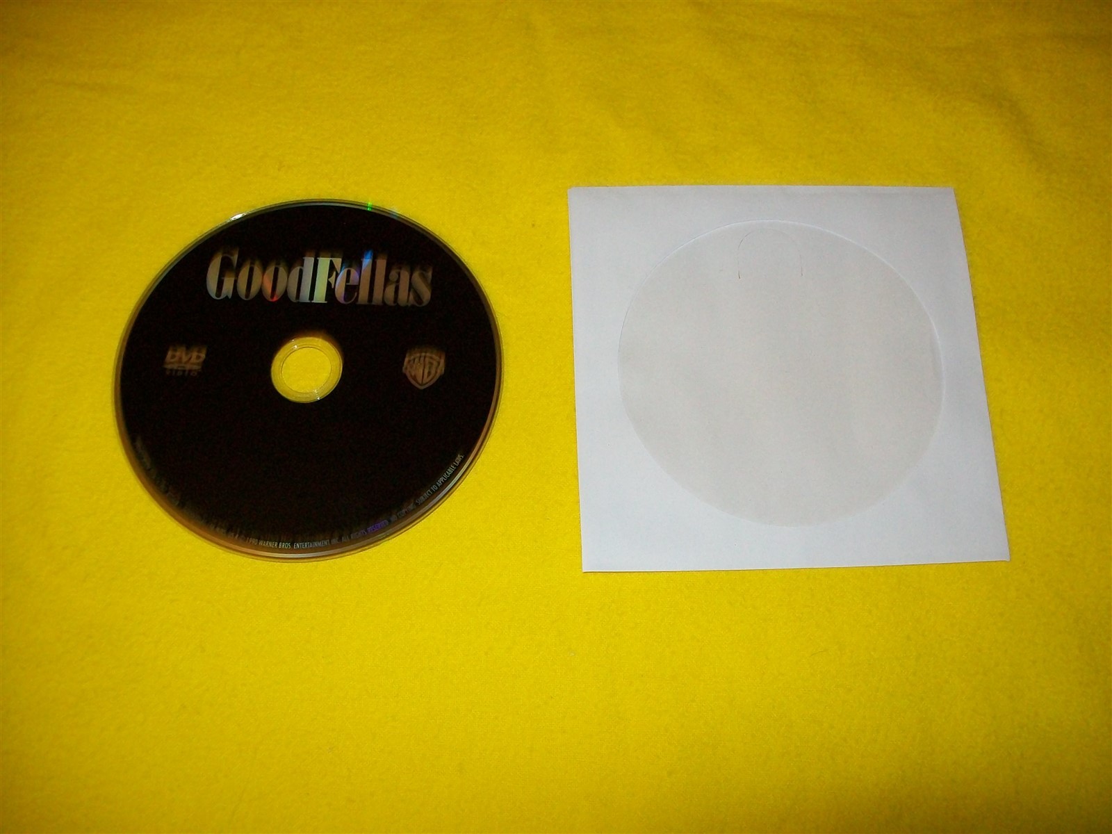 GOODFELLAS DVD ONLY NO CASE ROBERT DE NIRO JOE PESCI RAY LIOTTA
