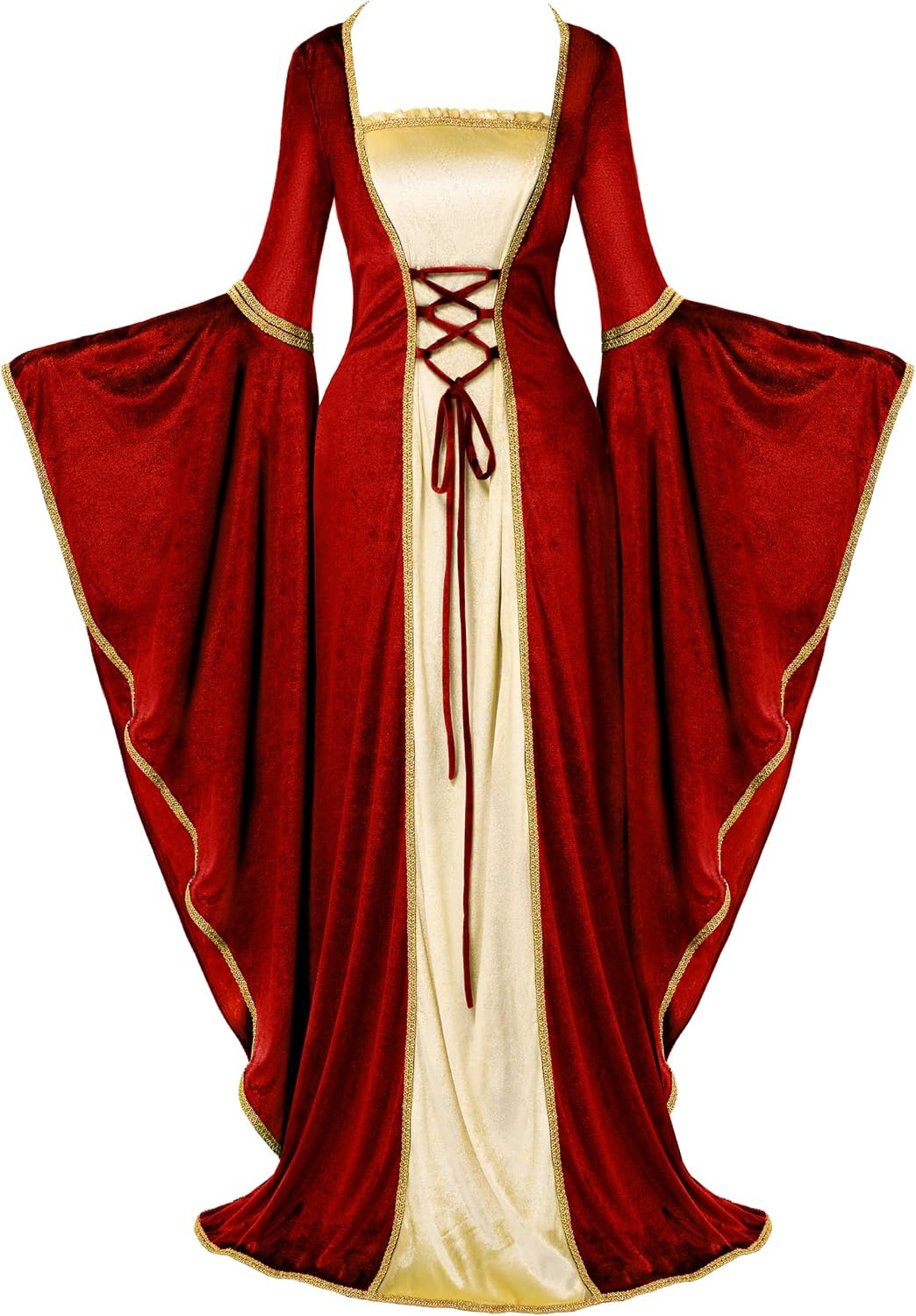 Velvet Medieval Renaissance Dress Women Halloween Costume Velvet Medieval Renaissance Dress Women Halloween Costume