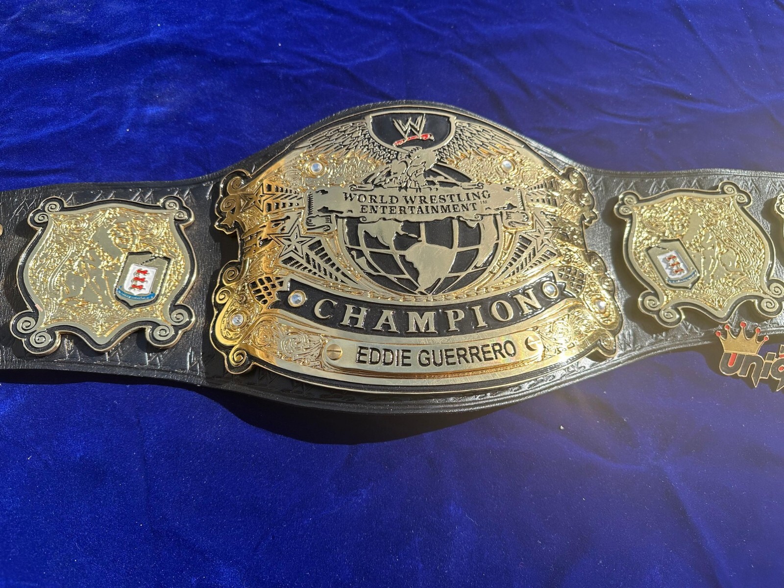 Undisputed Eddie Guerrero Heavyweight Wrestling Championship Belt 4MM Plates Undisputed Eddie Guerrero Heavyweight Wrestling Championship Belt 4MM Plates