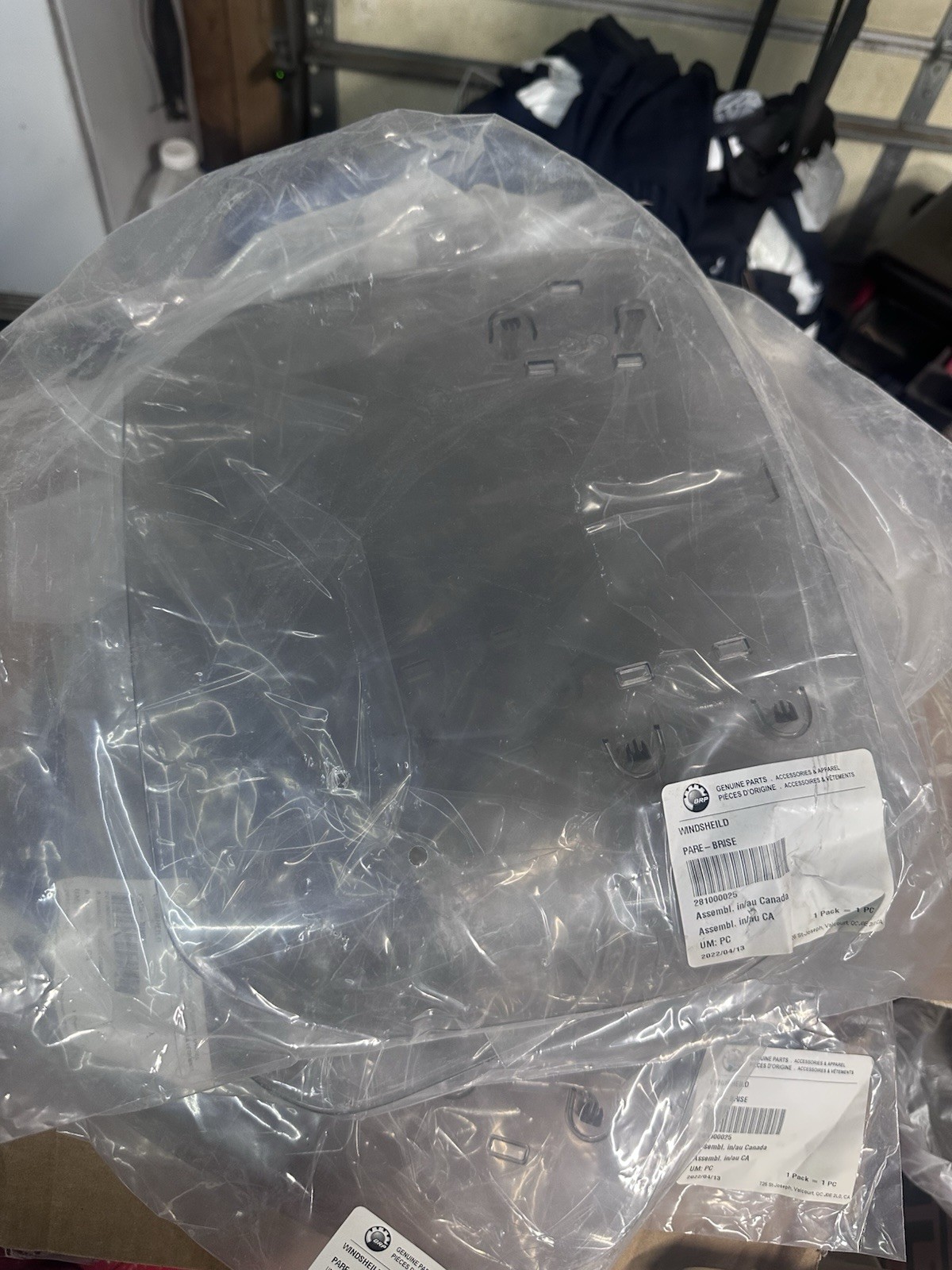 BRP / Sea-Doo Switch Windshield / Wind Deflector - 281000025 BRP / Sea-Doo Switch Windshield / Wind Deflector - 281000025