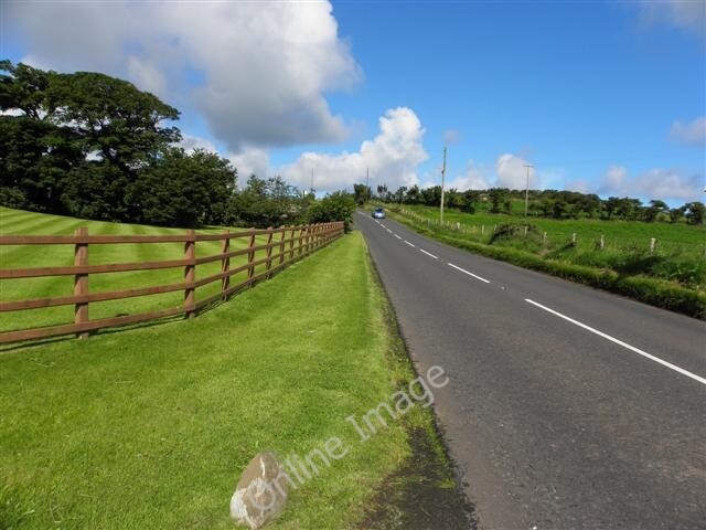 Photo 6x4 Whitepark Road, Carnduff Carneatly Heading north-west c2010 Photo 6x4 Whitepark Road, Carnduff Carneatly Heading north-west c2010