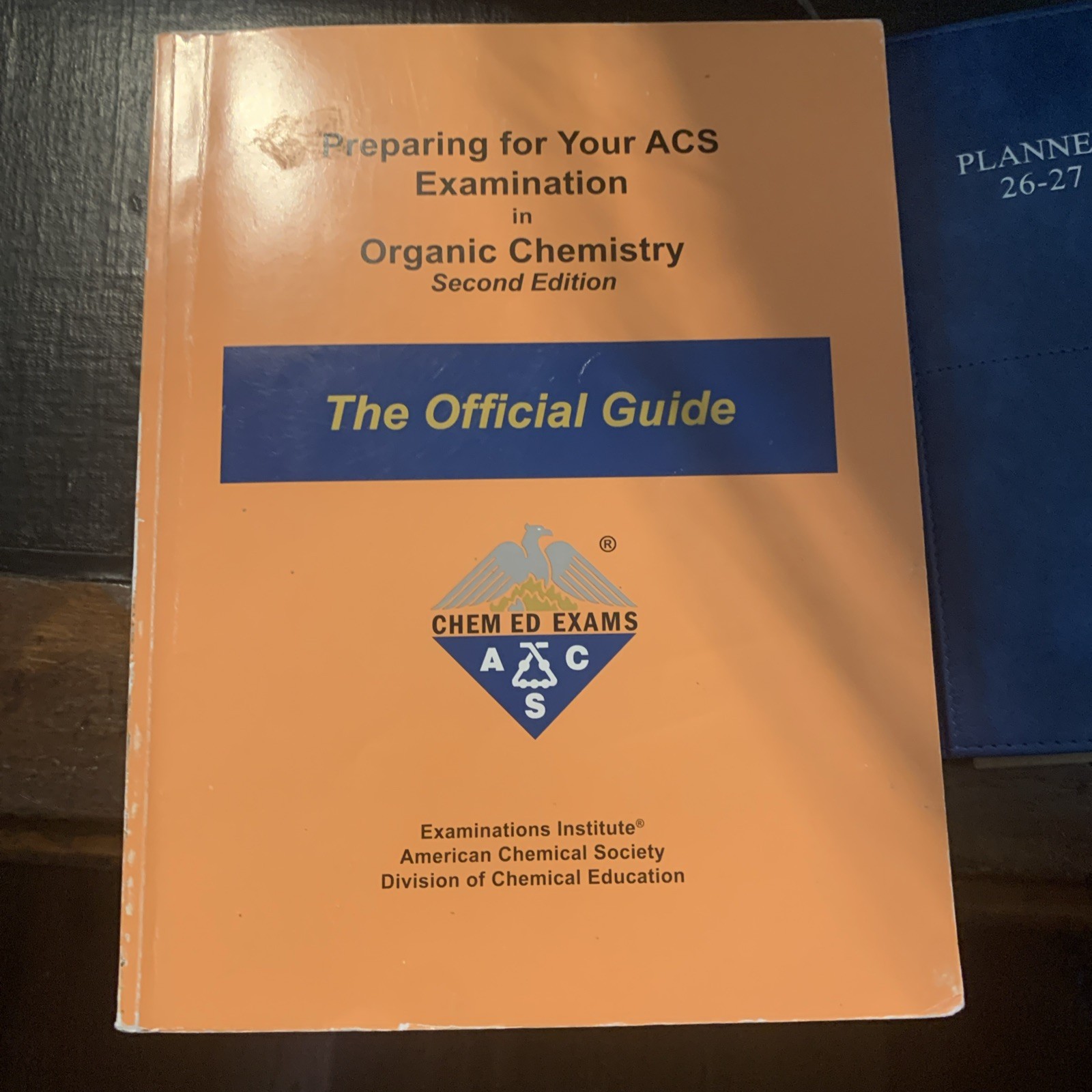 Preparing for ACS Examination American Chemical Society Organic Chemistry New
