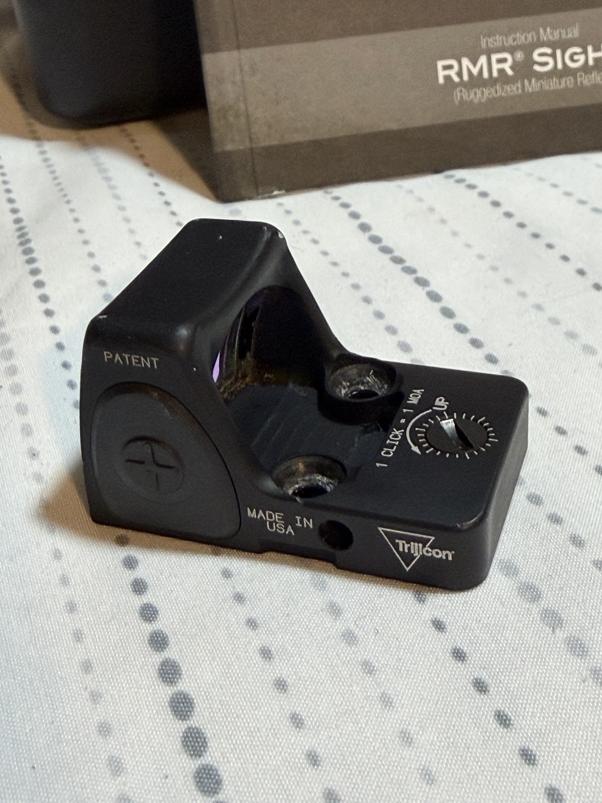 Trijicon RMR 3.25 MOA Red Dot Sight