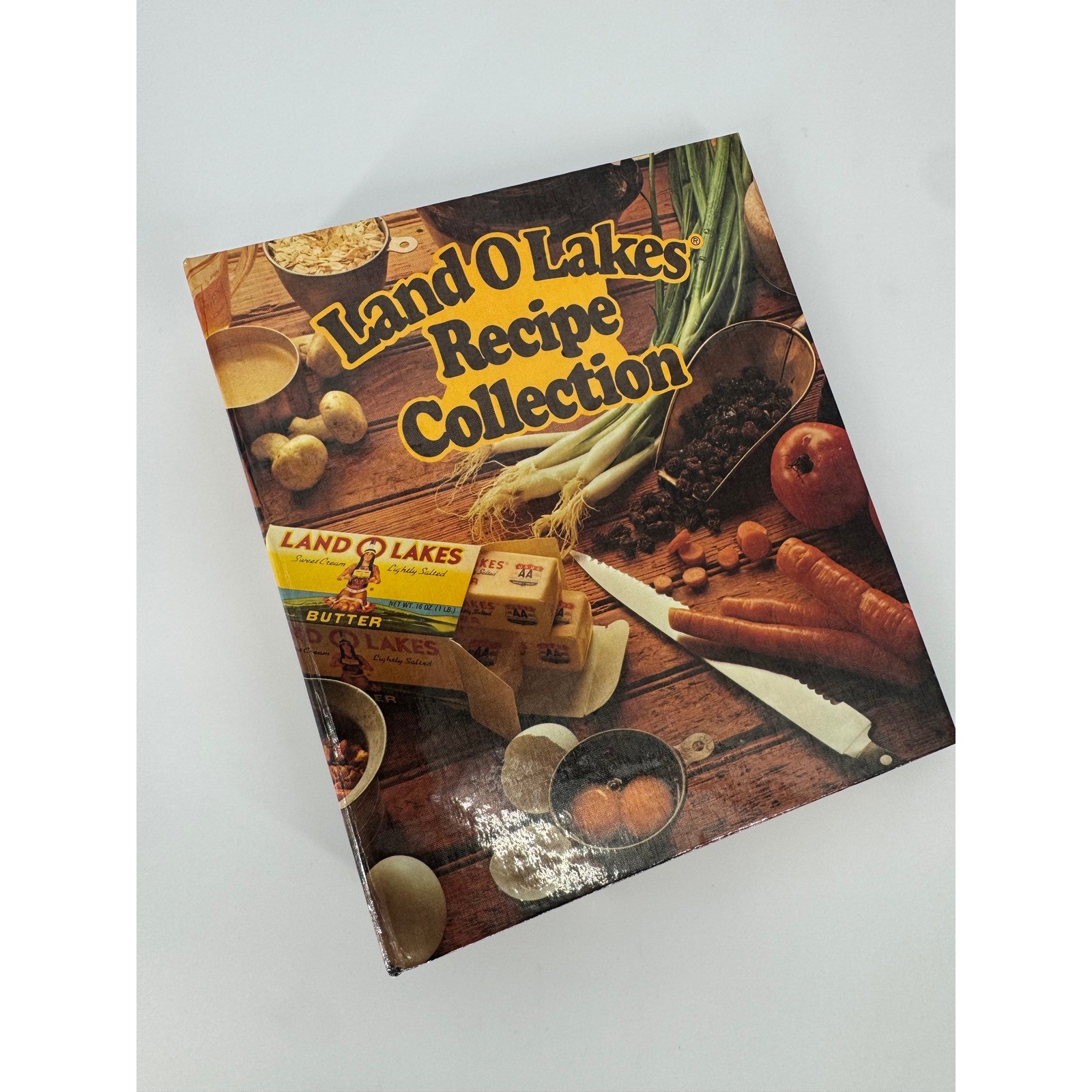 Vintage 1979 Land O\'Lakes Recipe Collection Binder Retro Kitchen Recipes