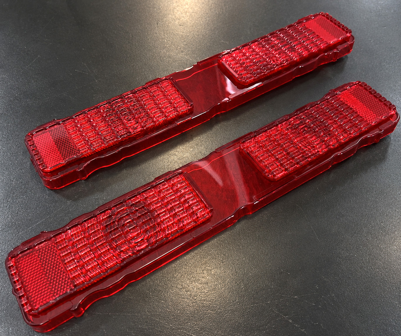 1968 Chevrolet Camaro RS Rally Sport Rear Tail Light Lamp Lenses Pair LH and RH 1968 Chevrolet Camaro RS Rally Sport Rear Tail Light Lamp Lenses Pair LH and RH