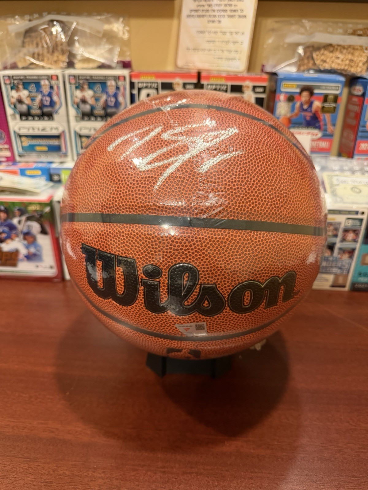 Karl-Anthony Towns Autographed Signed Wilson Authentic Basketball Fanatics Karl-Anthony Towns Autographed Signed Wilson Authentic Basketball Fanatics
