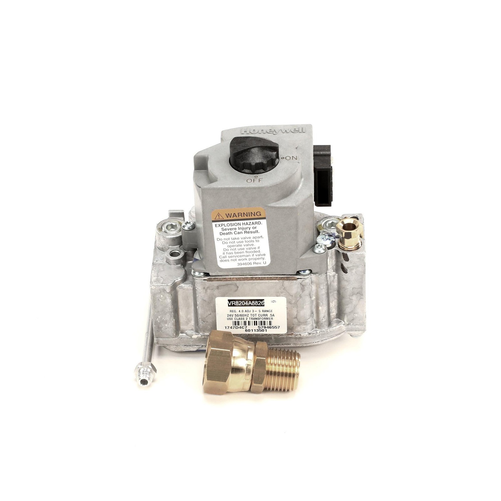 Pitco Valve,Gas Vr8204 24V Fast Nat 60113501-CL -  + Geniune OEM