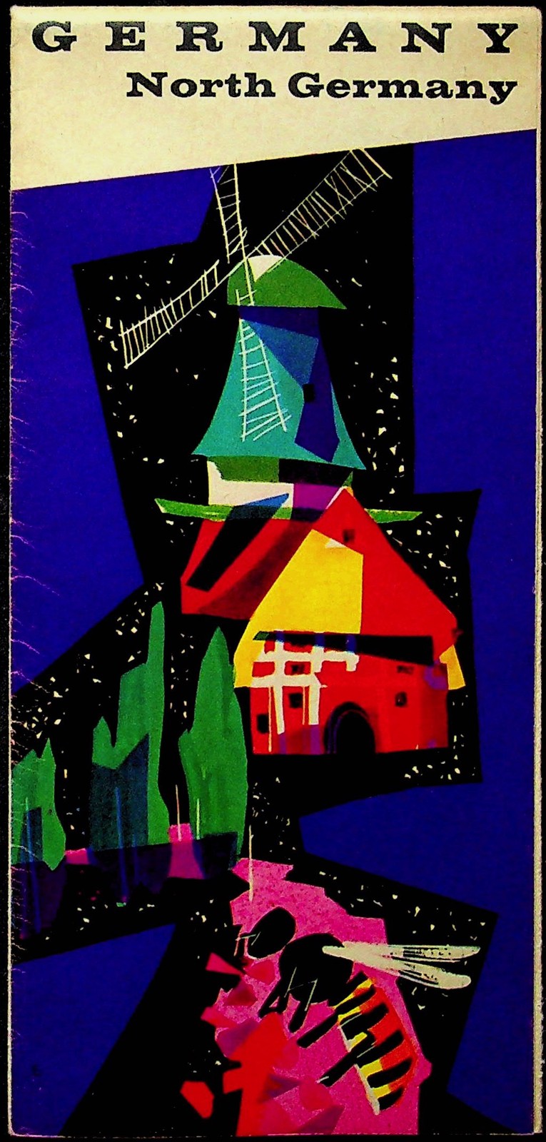 Vtg Travel Brochure North Germany Tourists Brochure Historic Guide