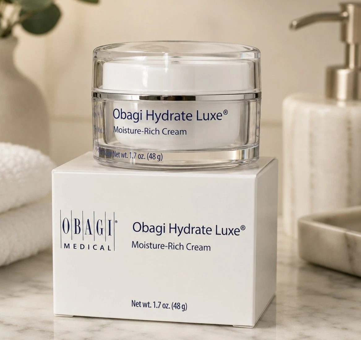 Obagi Hydrate Luxe Moisture Rich Cream 1.7oz Brand new in box
