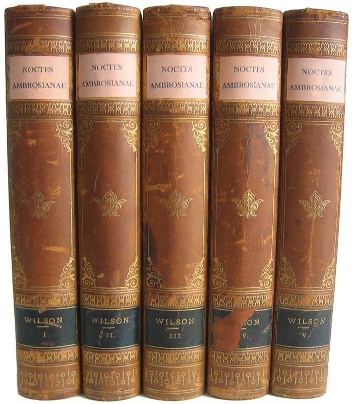 John WILSON, J G. / Noctes Ambrosianae 1863