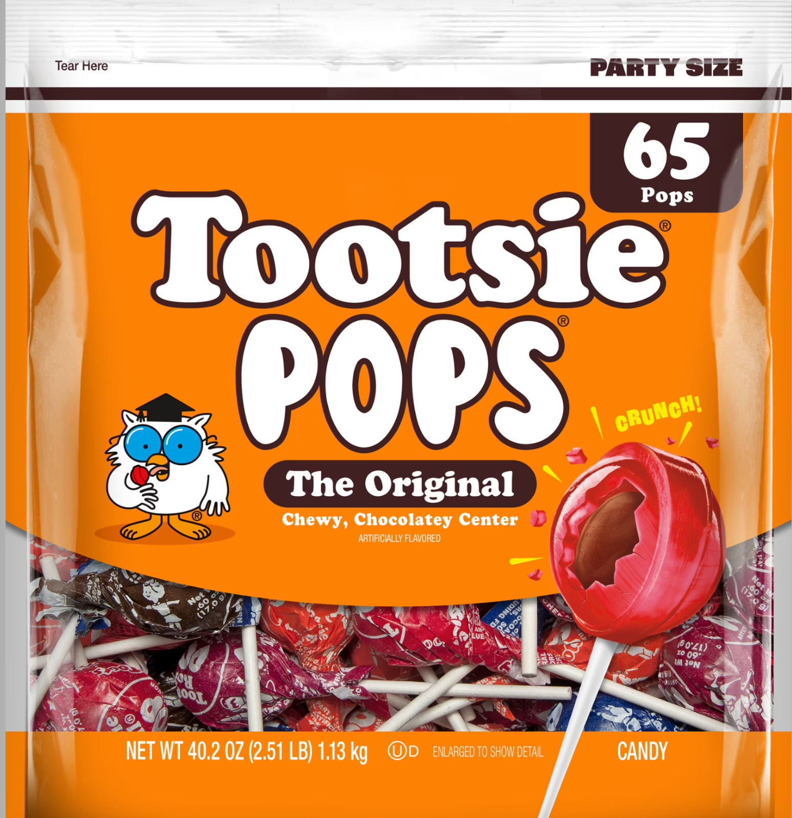 Tootsie Pops, Assorted Peanut Free and Gluten Free Lollipops, 65 Count**** Tootsie Pops, Assorted Peanut Free and Gluten Free Lollipops, 65 Count****
