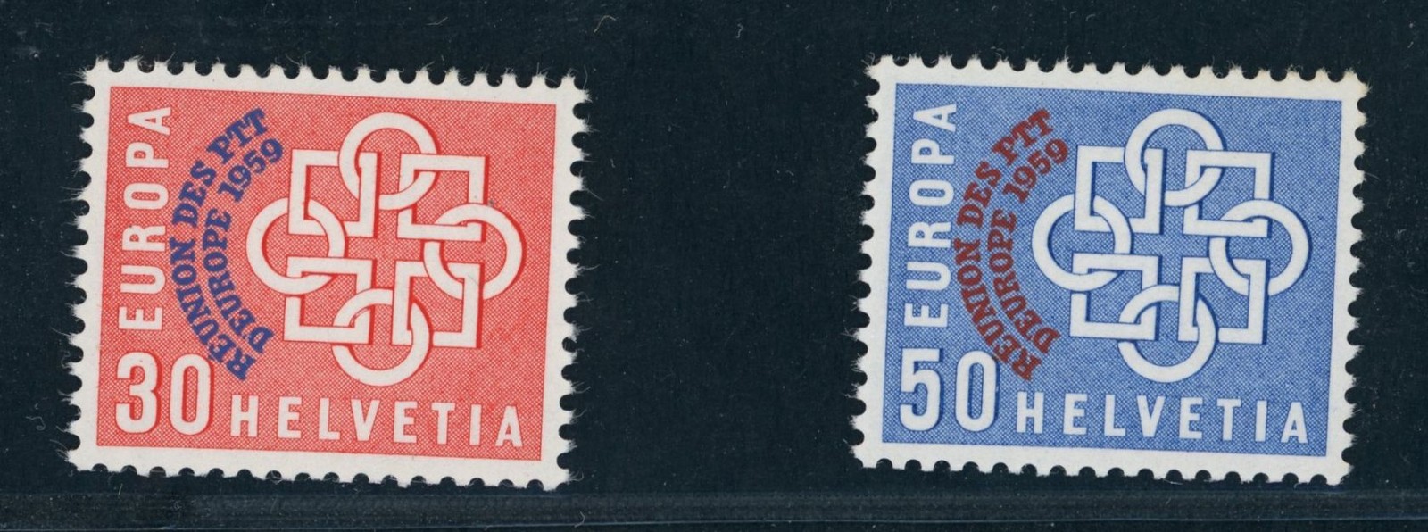 Switzerland MiNr. 681 - 682 mint never hinged