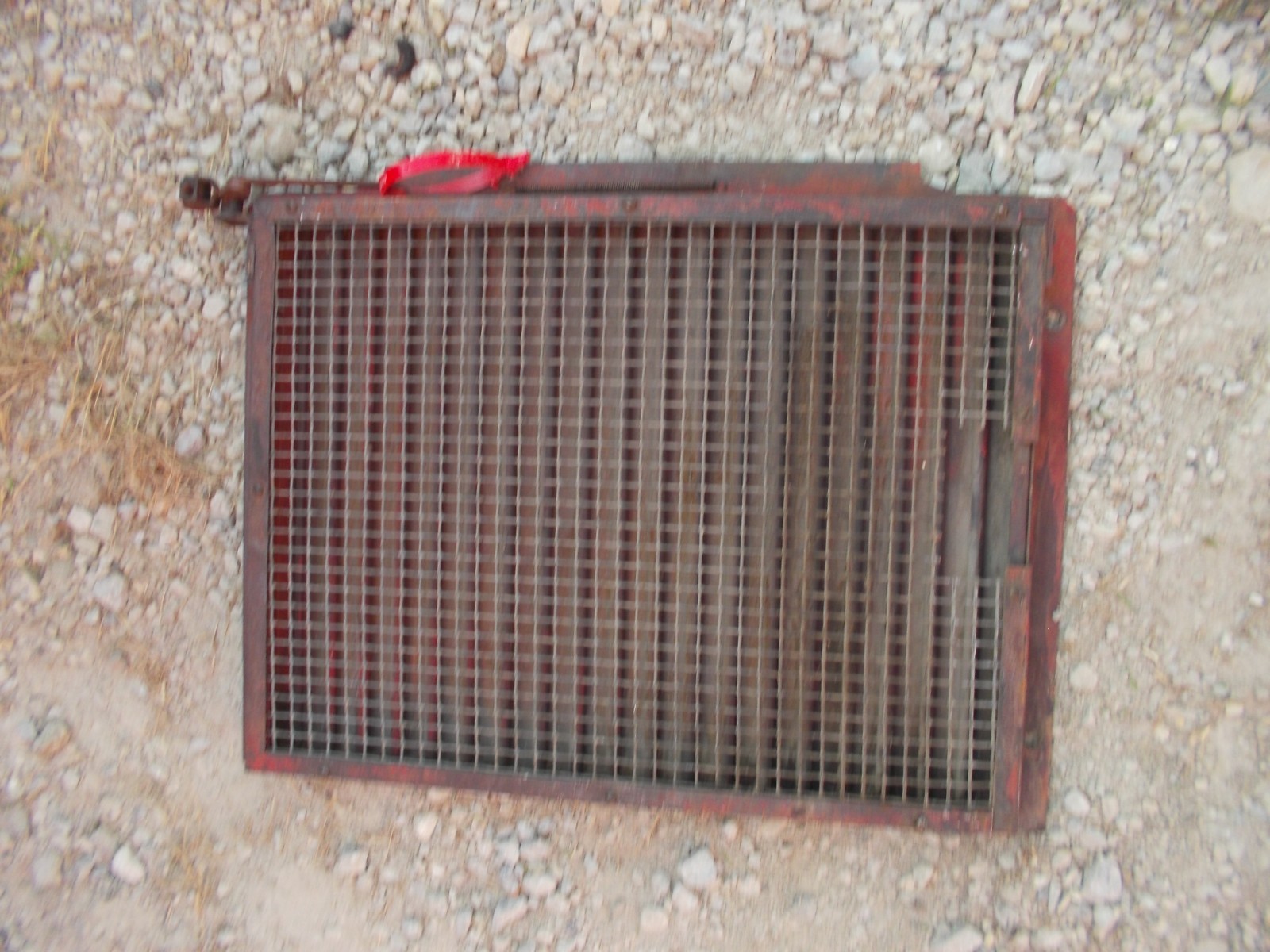 McCormick Farmall F20 IH tractor Original WORKING radiator shutters HARD TO FIND
