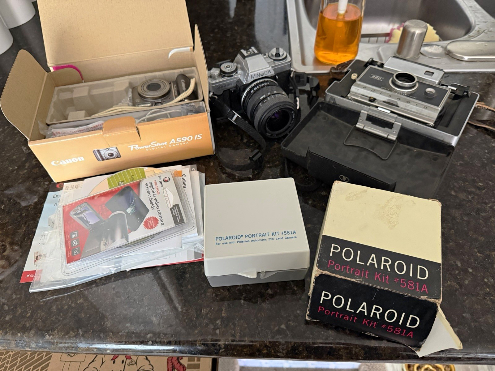 Huge Vintage Camera Lot Huge Vintage Camera Lot