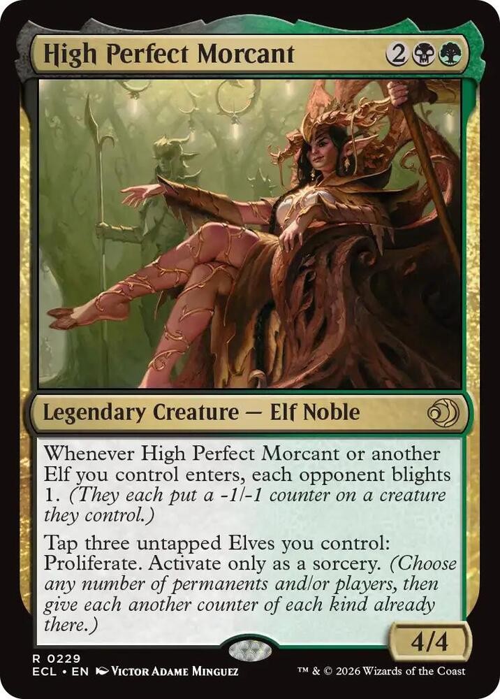1x High Perfect Morcant - Lorwyn Eclipsed Near Mint - MTG