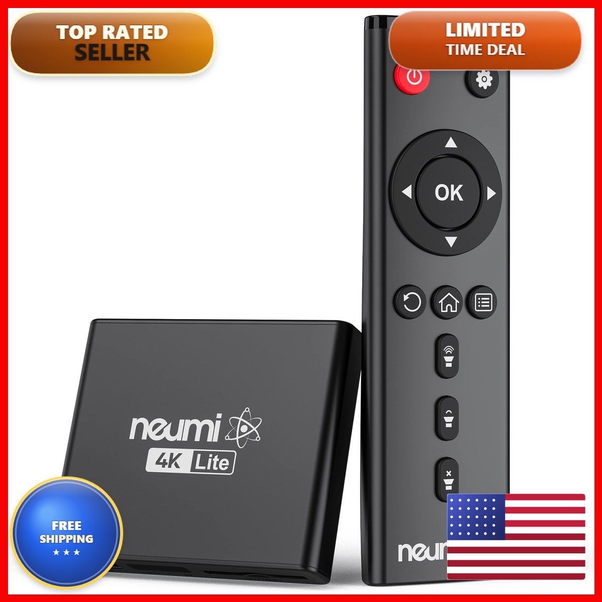 NEUMITECH NEUMI Atom 4K Lite Digital Trigger Media Player USB Drives And SD NEUMITECH NEUMI Atom 4K Lite Digital Trigger Media Player USB Drives And SD