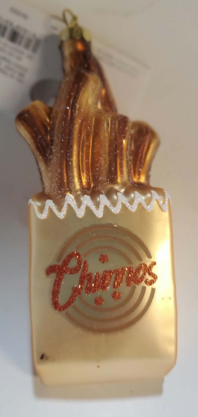 New Churros Glass Ornament Bread Sugar Mexican Food Dessert Target Wondershop New Churros Glass Ornament Bread Sugar Mexican Food Dessert Target Wondershop
