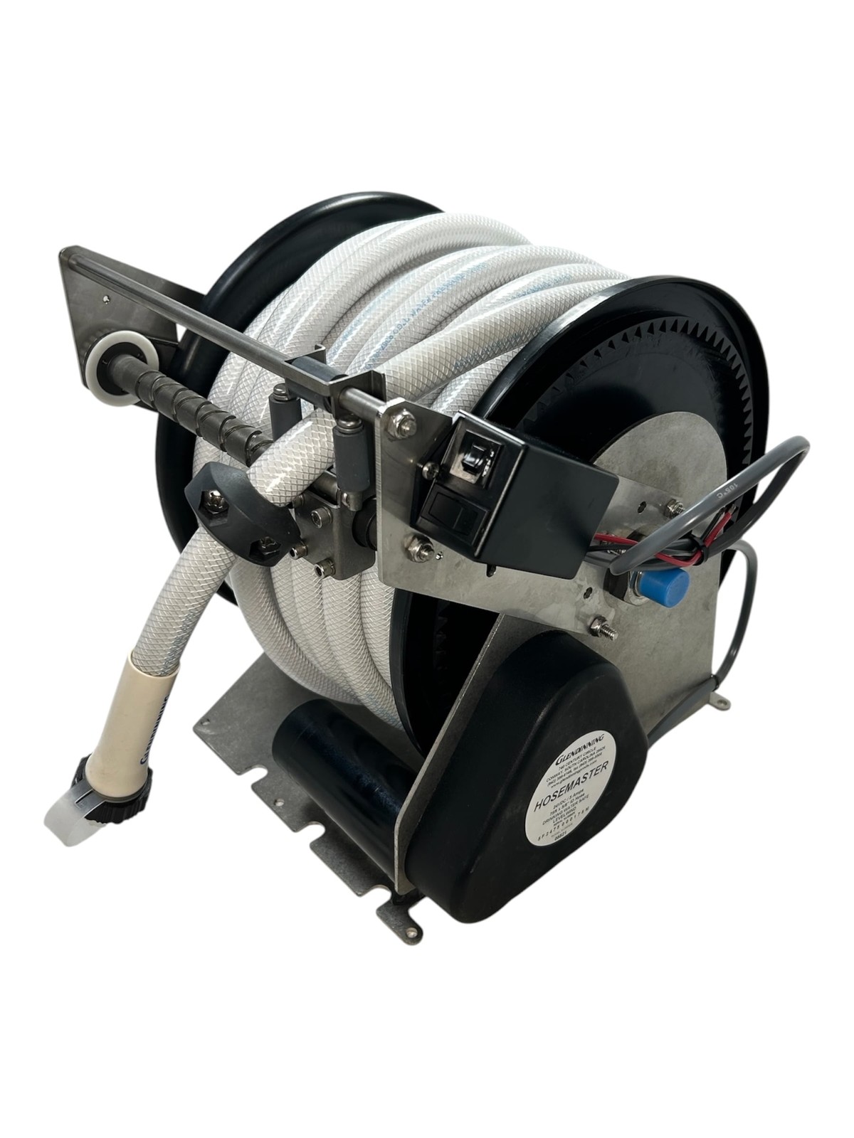 Glendinning Hosemaster 05521, Retractable Marine Water Hose Reel 75FT - 24V