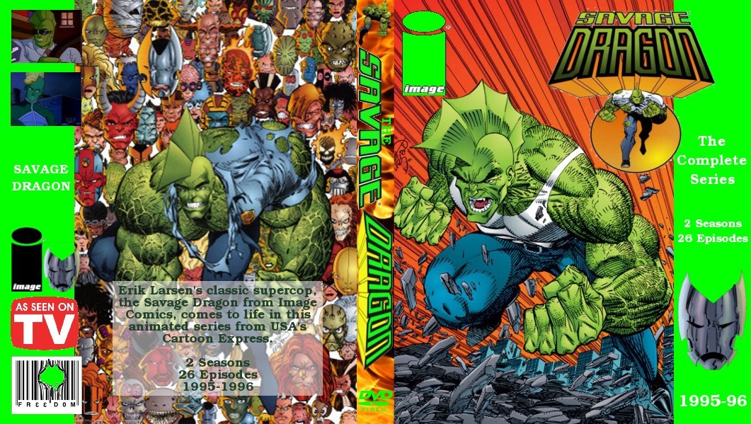 Savage Dragon The Complete DVD Series Savage Dragon The Complete DVD Series