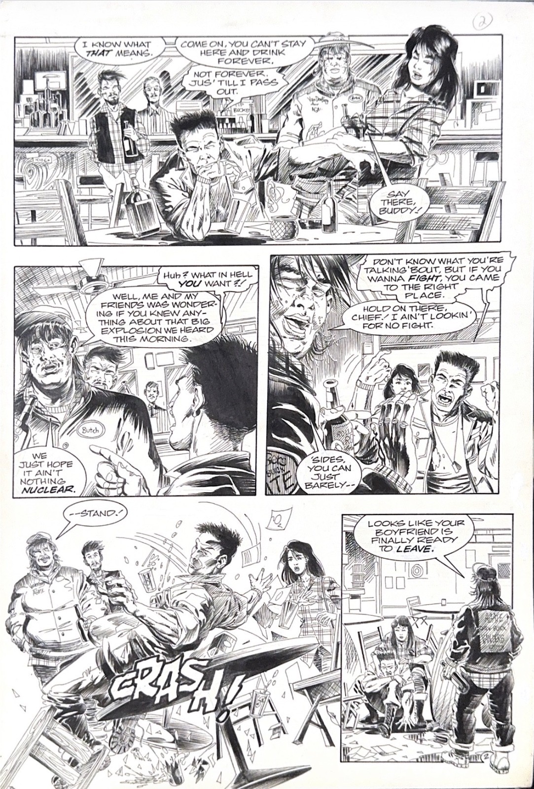 Original : Predator (DH) . Big Game # 2 P2 Artist : Evan Dorkin (P) Armando Gil