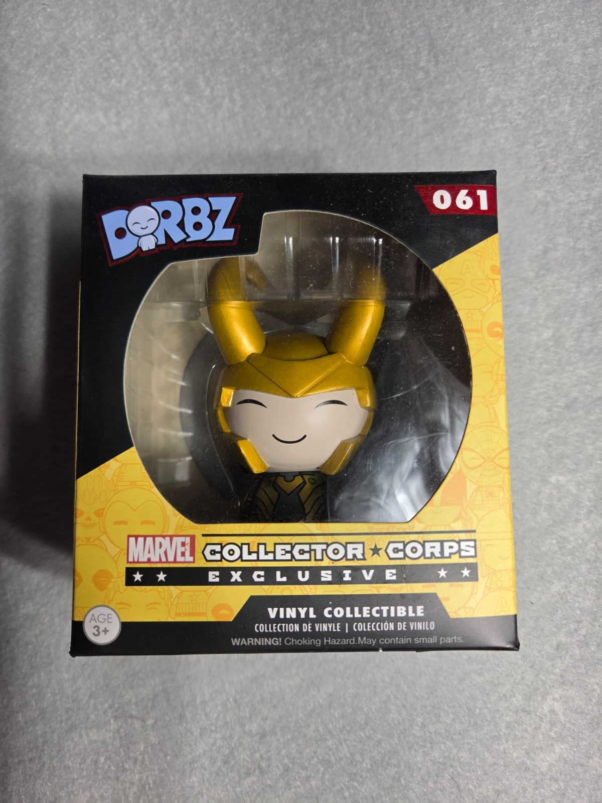 Funko Dorbz Marvel Collector Corps Exclusive 061 Loki Funko Dorbz Marvel Collector Corps Exclusive 061 Loki