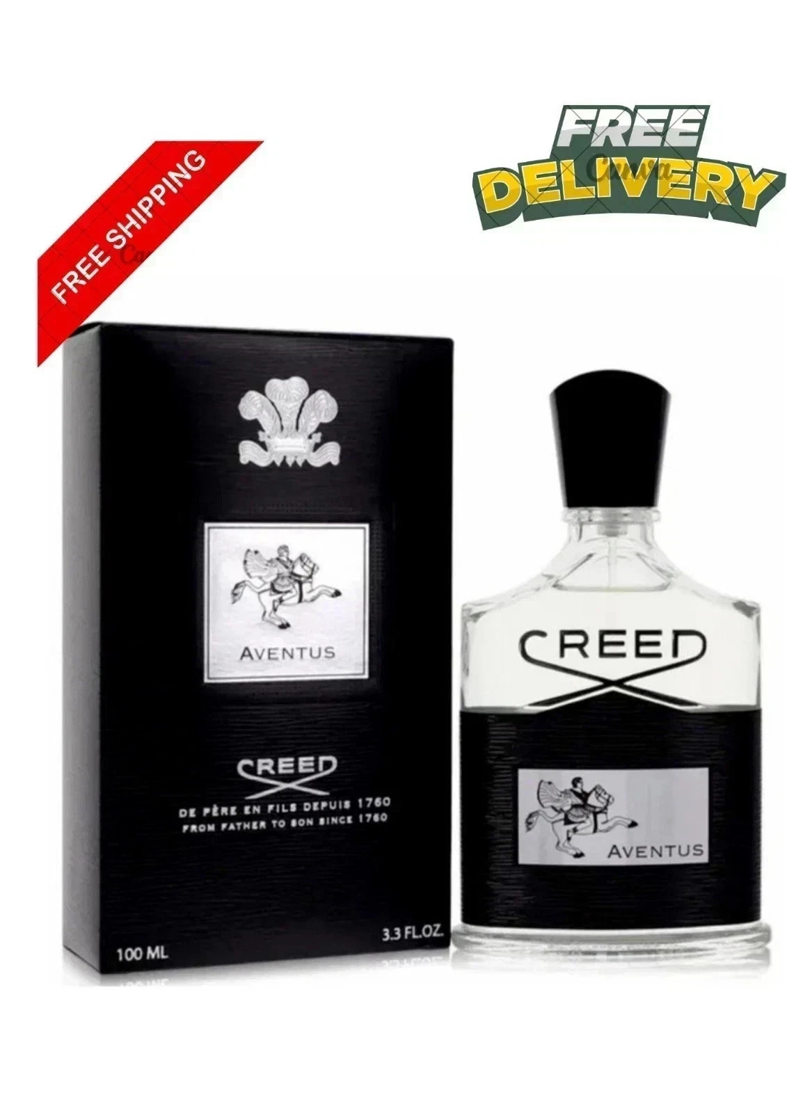 Aventus by Creed Eau De Parfum Spray 3.3 oz (Men) New Sealed Fast Shipping.. Aventus by Creed Eau De Parfum Spray 3.3 oz (Men) New Sealed Fast Shipping..