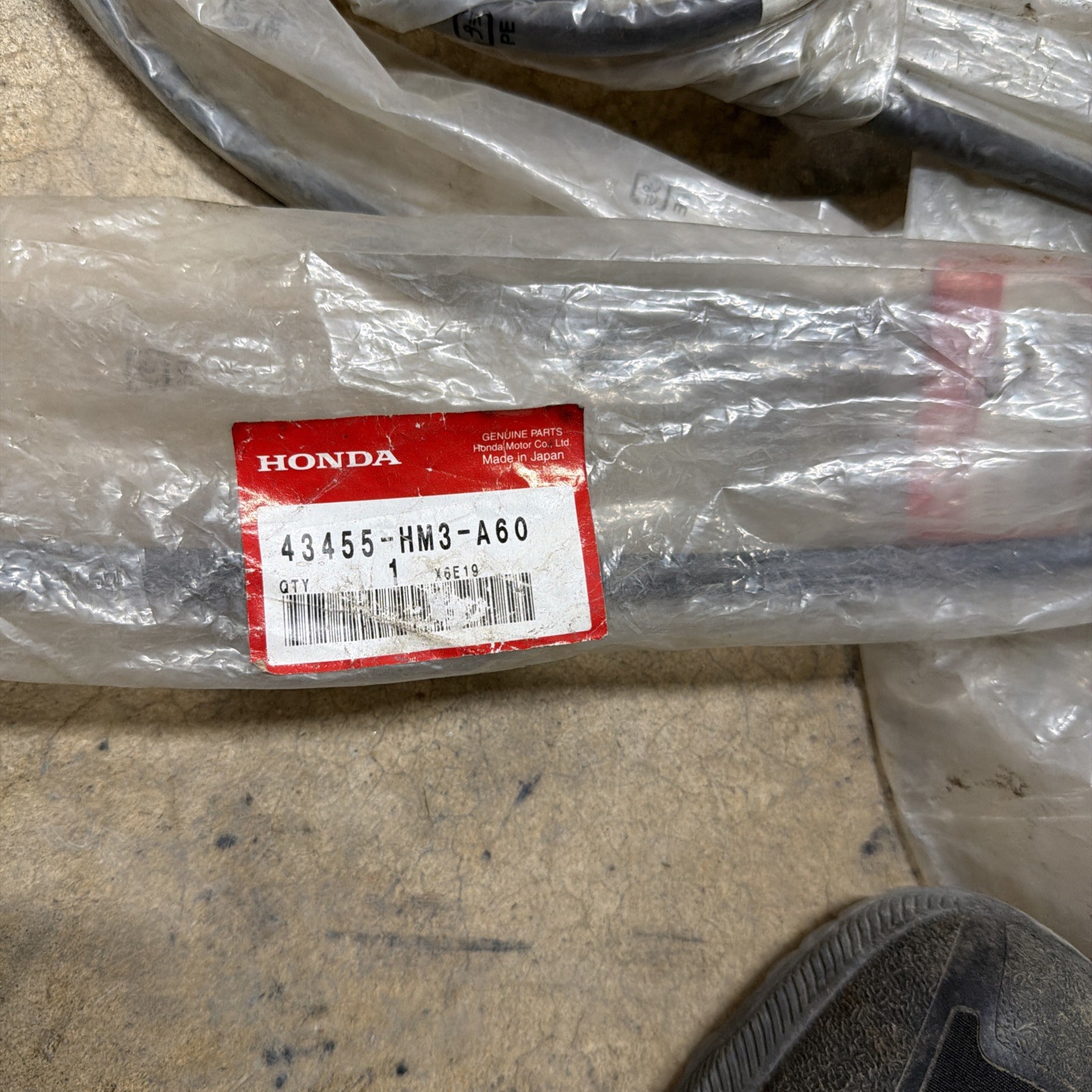 Nos Vintage Brake Cable for Honda ATC200X ATC250R ATC350X TRX250R 43455-HM3-A60 Nos Vintage Brake Cable for Honda ATC200X ATC250R ATC350X TRX250R 43455-HM3-A60