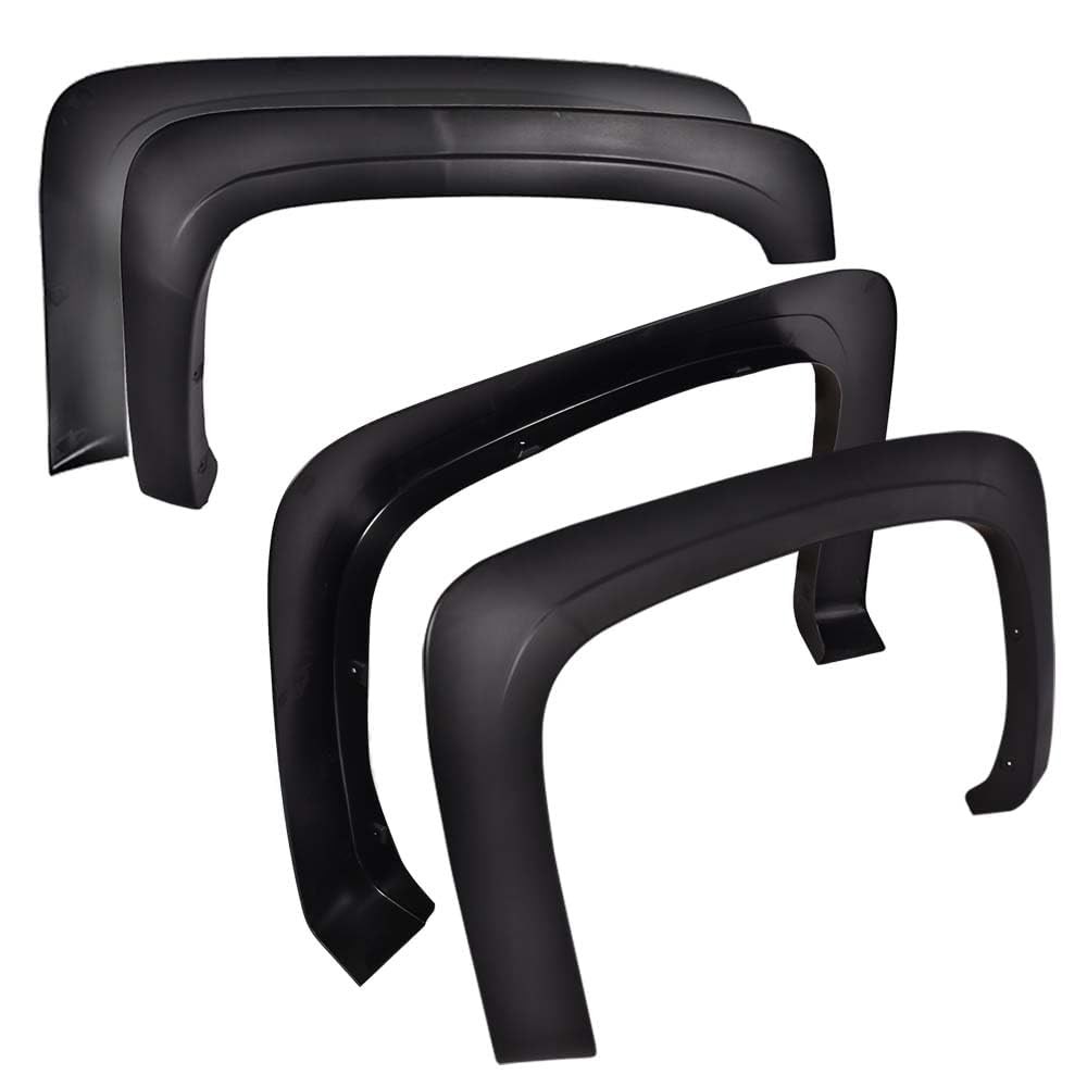 4PCS Fender Flares, Black Wheel Trim Accessories