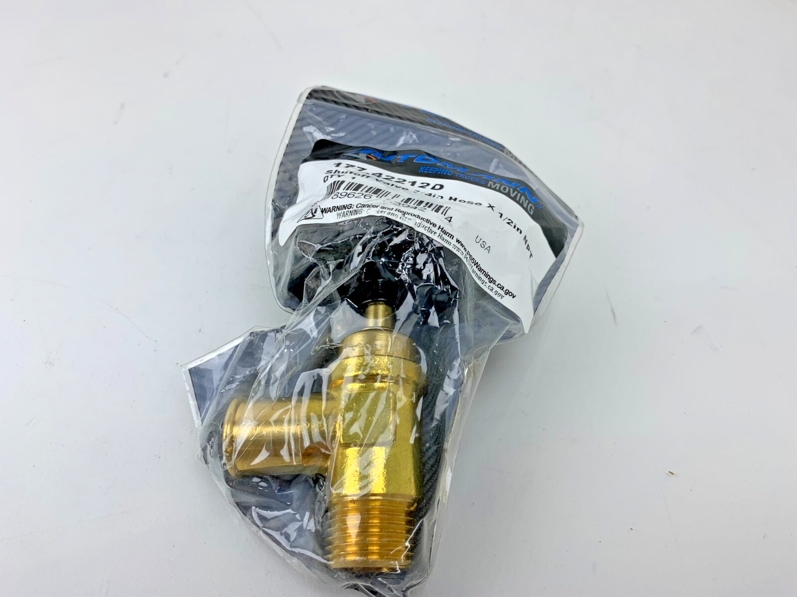 Automann 177.42212D Shut Off Valve 3/4 Hose x 1/2 NPT Automann 177.42212D Shut Off Valve 3/4 Hose x 1/2 NPT