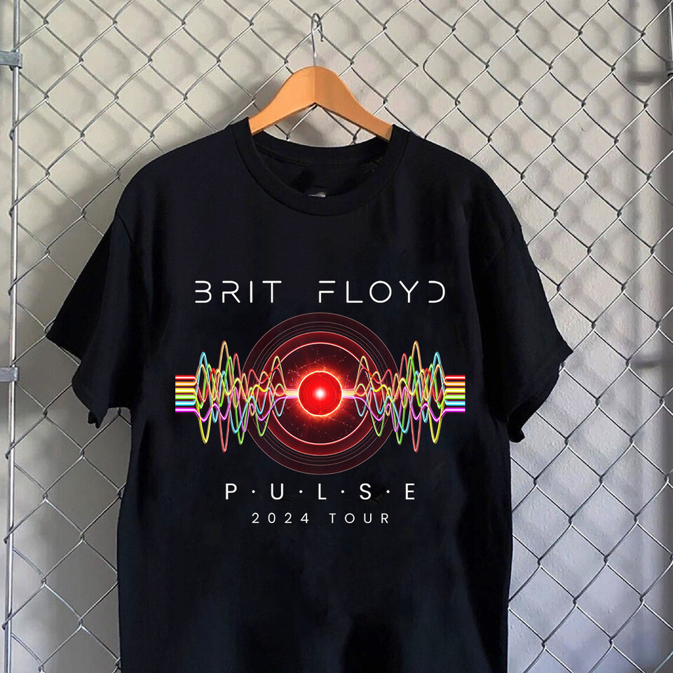 Brit Floyd Pulse 2024 Tour T Shirt Full Size S-5XL
