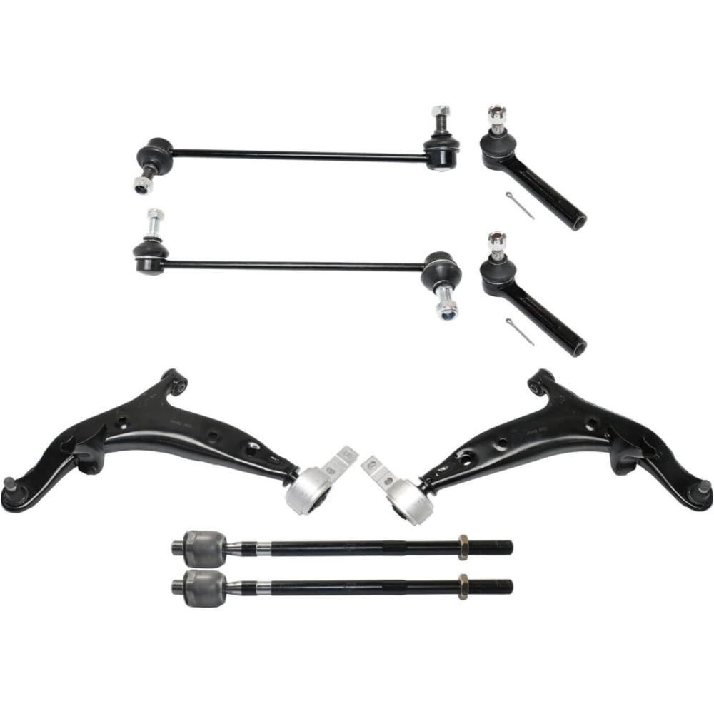 8pc Front Lower Control Arm Tie Rod End Stabilizer Kit Fits 16571502