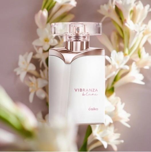 Esika Vibranza Blanc + Luminous 1.5oz Perfume Set New Box