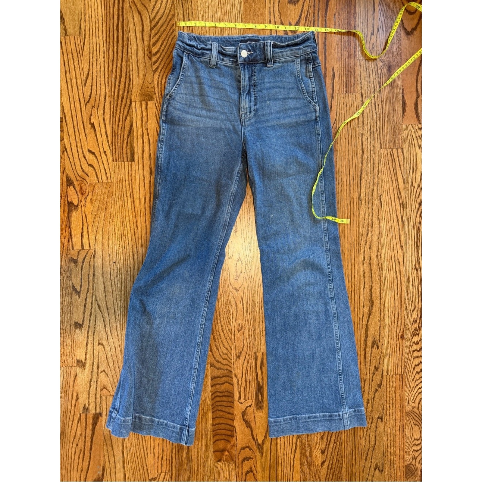 J Crew Wide-Leg Jeans