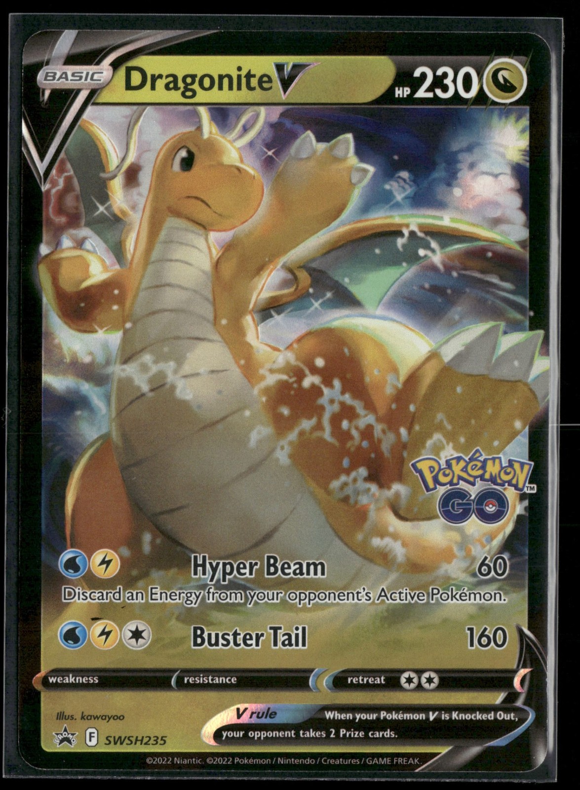 Dragonite V SWSH235 P SWSH: Sword & Shield Promo Cards Holo NM Pokemon
