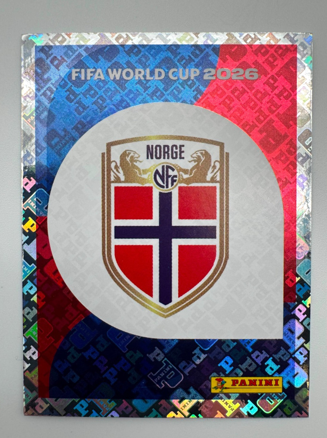 2026 100% Authentic Panini FIFA World Cup Norway Stickers Pick Team Logo Players