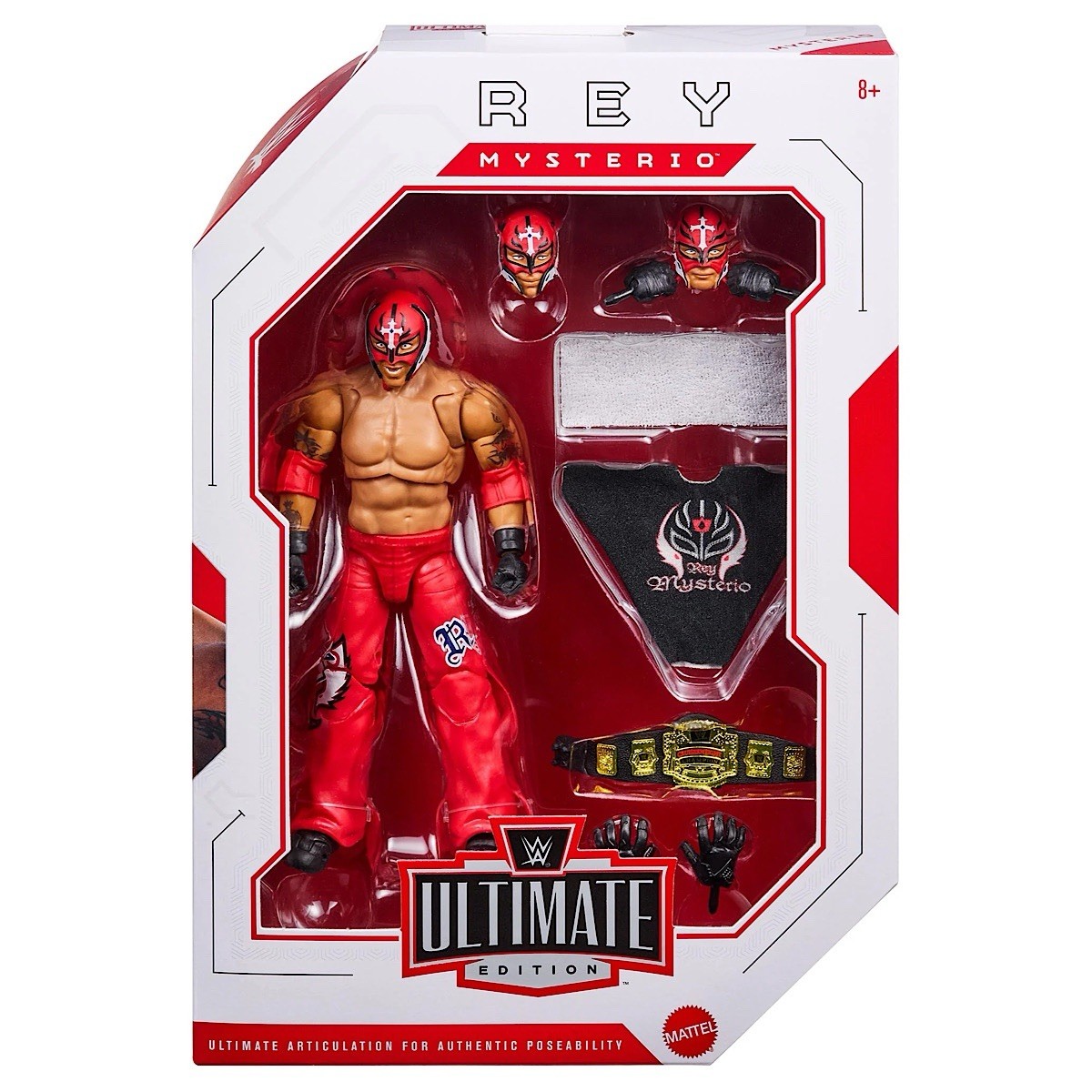 Rey Mysterio WWE Mattel Ultimate Edition Greatest Hits Series 9 Wrestling Figure Rey Mysterio WWE Mattel Ultimate Edition Greatest Hits Series 9 Wrestling Figure